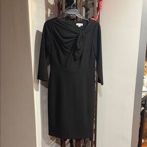 Calvin Klein Black Long Sleeve Dress